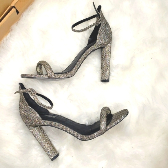 Topshop Robyn Ankle Strap Sandals In Mul 2 part 8.5 like new - Picture 11 of 13